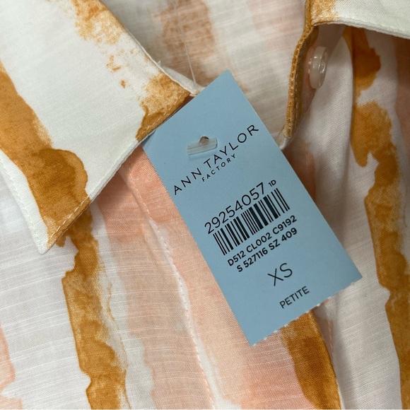 Ann Taylor Sleeveless Button Down New With Tag Size XSP - Picture 5 of 5